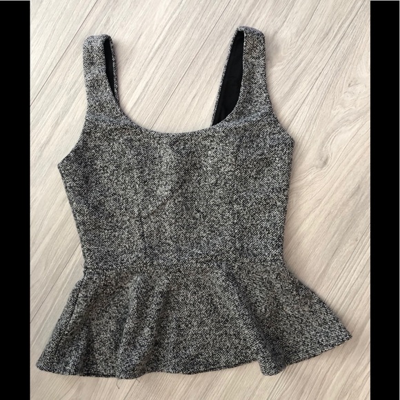 Bebe Tweed Peplum tank & Midi Skirt - Picture 2 of 6